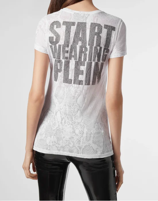 T-shirt Round Neck SS Crystal