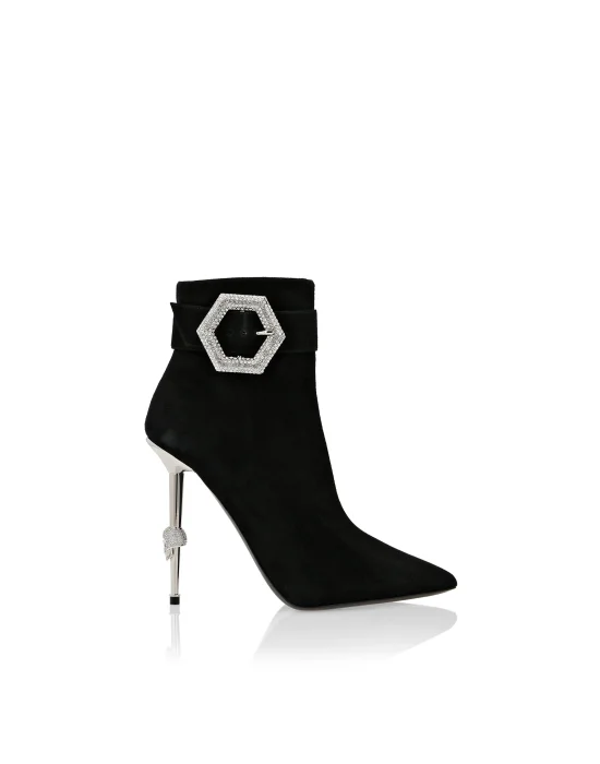 bootie high heels Crystal