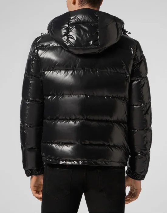 Nylon Jacket  Outline Skull