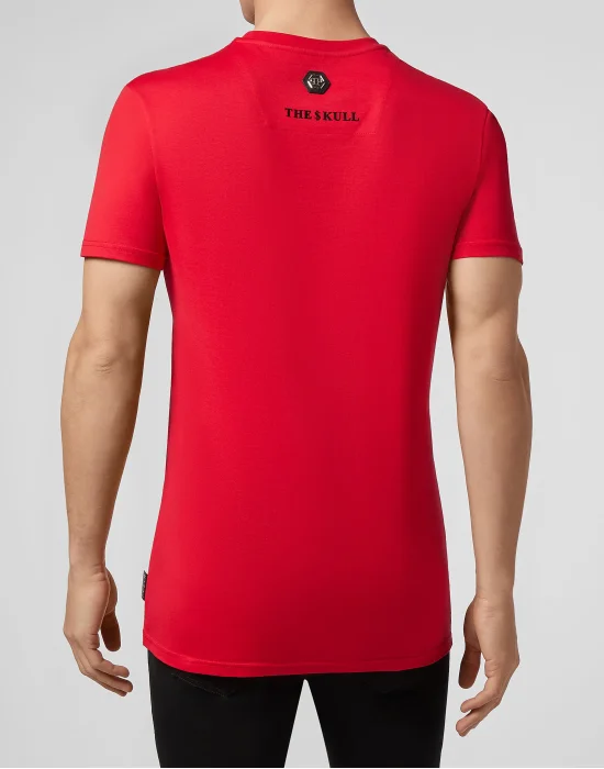 T-shirt Round Neck SS Outline Skull