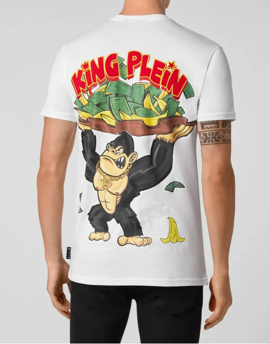 T-shirt V-Neck SS King Plein