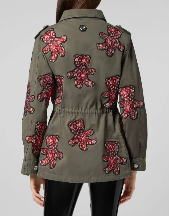 Parka Allover Teddy Bear