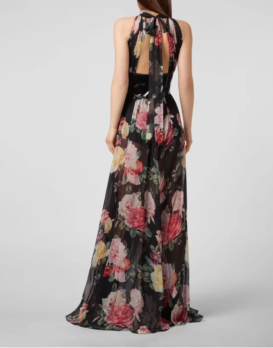 Long Dress Vittoria  Flowers