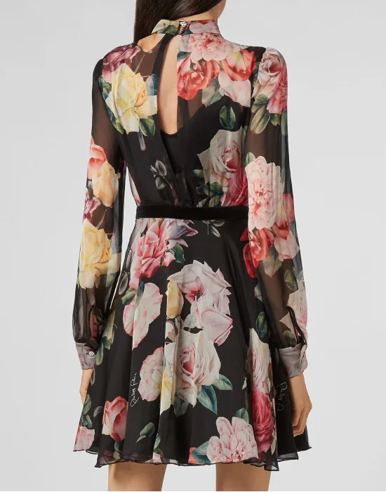 Short Dress Fyrial Flowers