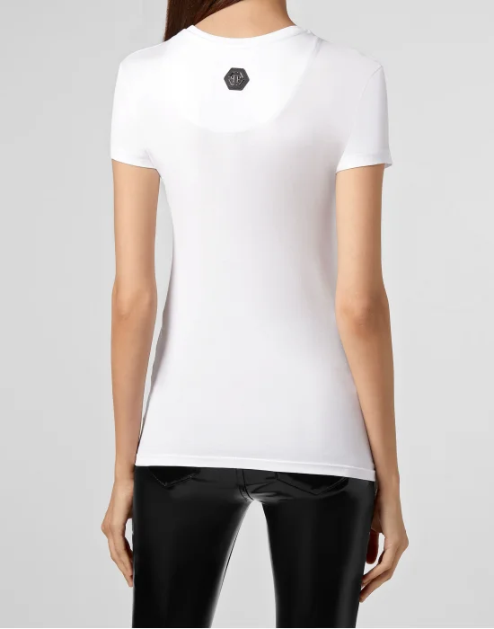 T-shirt Round Neck SS Neon lips