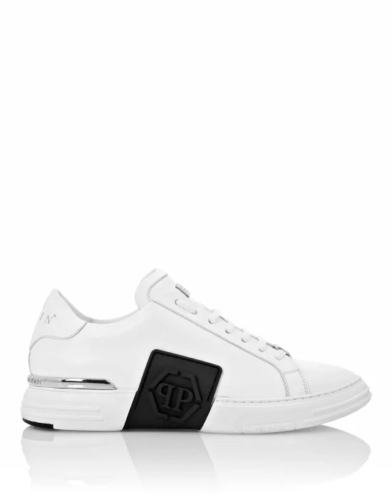 LO-TOP SNEAKERS PHANTOM KICK$ LEATHER HEXAGON