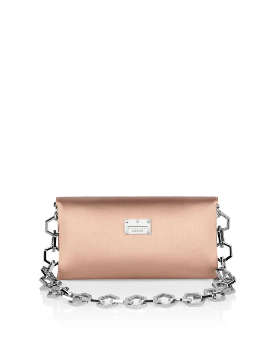 Satin Shoulder Bag Iconic Plein