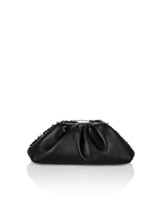 Leather Mini Pillow bag studs Stars