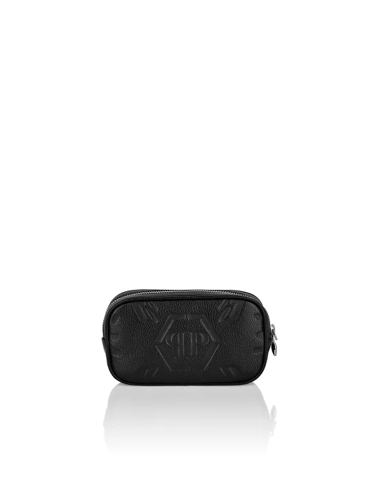Leather Clutch Monogram
