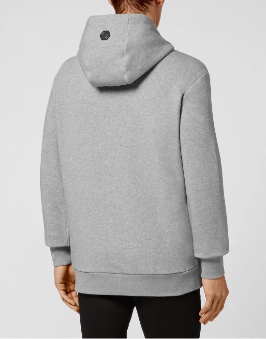 Hoodie sweatshirt print Skull