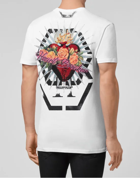 T-shirt Round Neck SS Heart Breaker