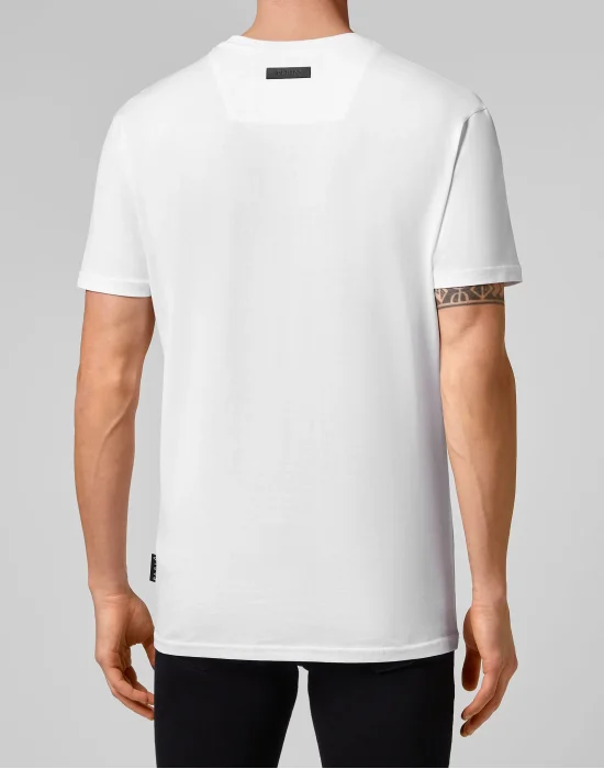 T-shirt Round Neck SS print Skull