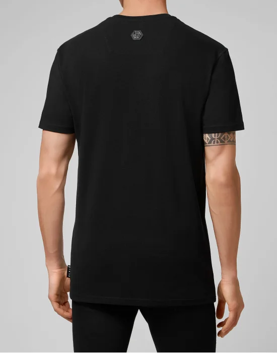 T-shirt Round Neck SS Patch Money