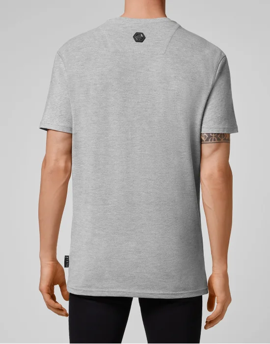 T-shirt Round Neck SS Patch Money