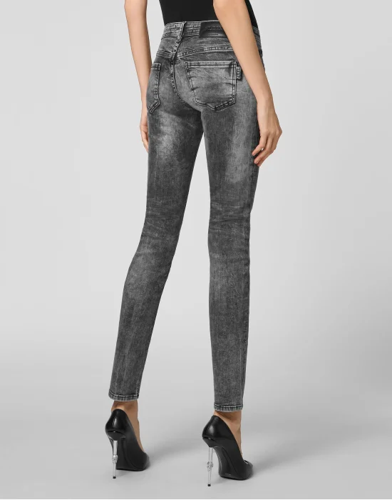 Denim Slim Fit Jeggings Iconic Plein
