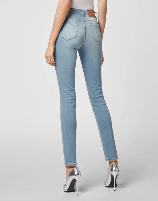 Denim High Waist Jegging Iconic Plein