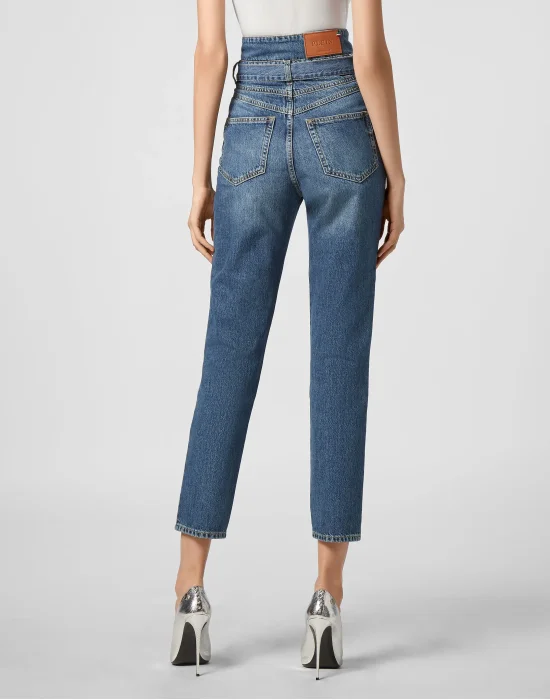 Denim Trousers Saint Tropez Fit Iconic Plein