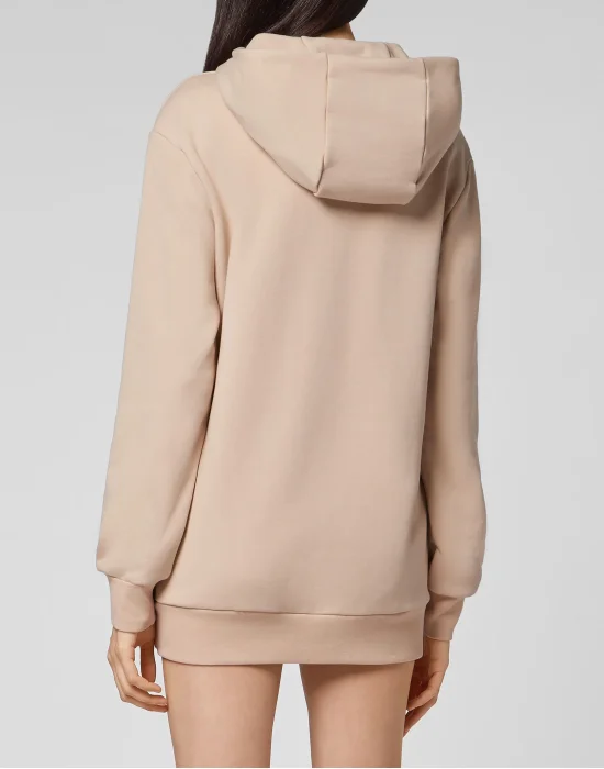 Leisurewear Hoodie dress Embroidery Signature