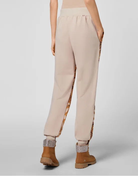 Jogging Trousers knit & fleece Jacquard New Baroque