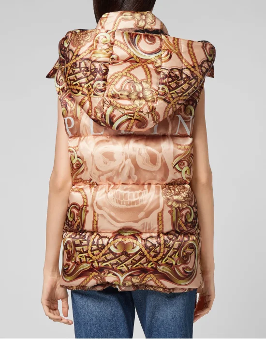 Nylon Short Vest print New Baroque