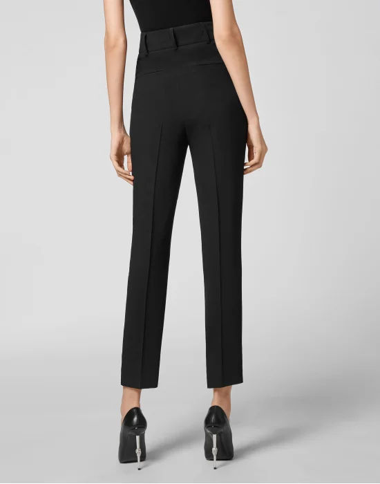 Cady Long Trousers Embroidery New Baroque