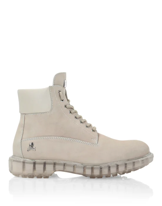 Nabuk Boots Low Flat The Hunter