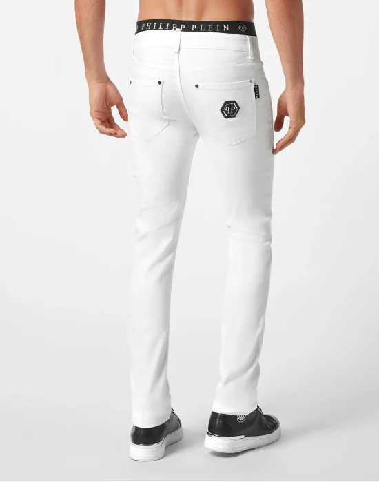 Denim Trousers Super fit Hexagon