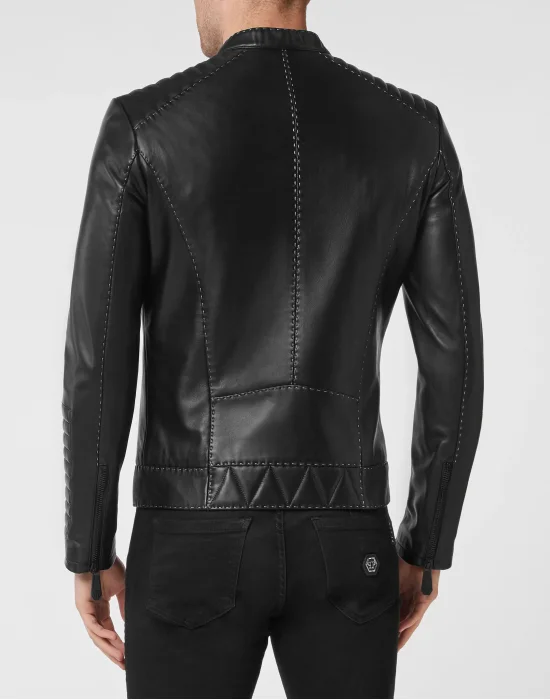 Leather Biker Jacket