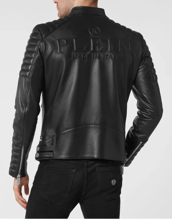 Leather Moto Jacket