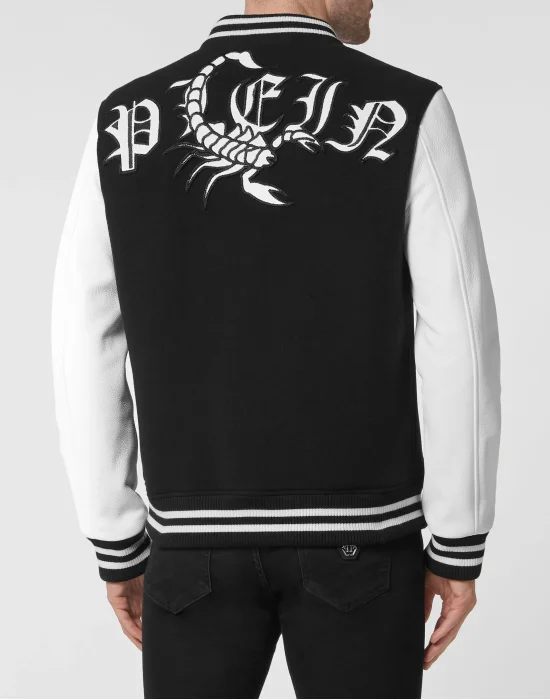 Jacket Deer Leather Sleeves