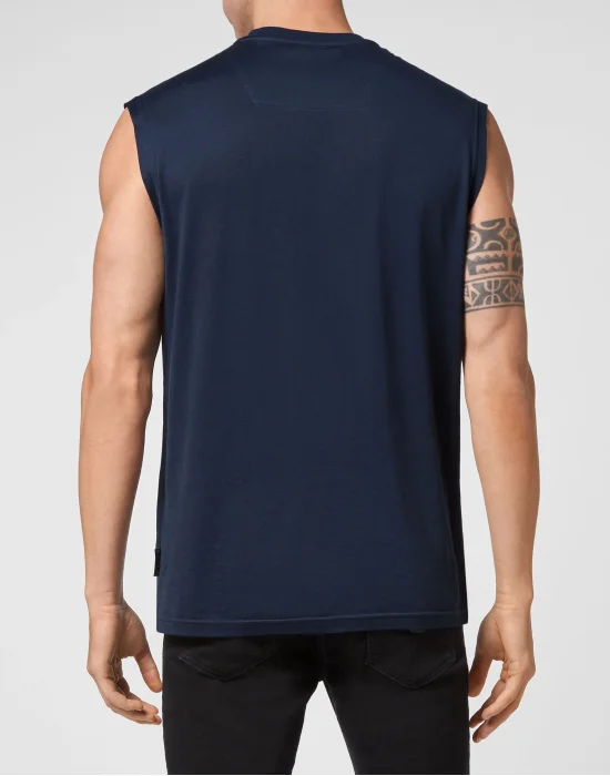 T-shirt Round Neck SS Sleeveless Iconic Plein