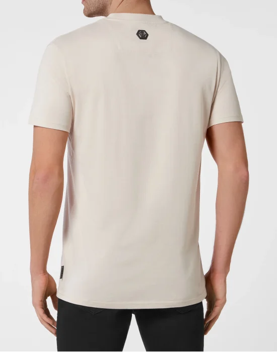 T-shirt Round Neck SS with Crystals