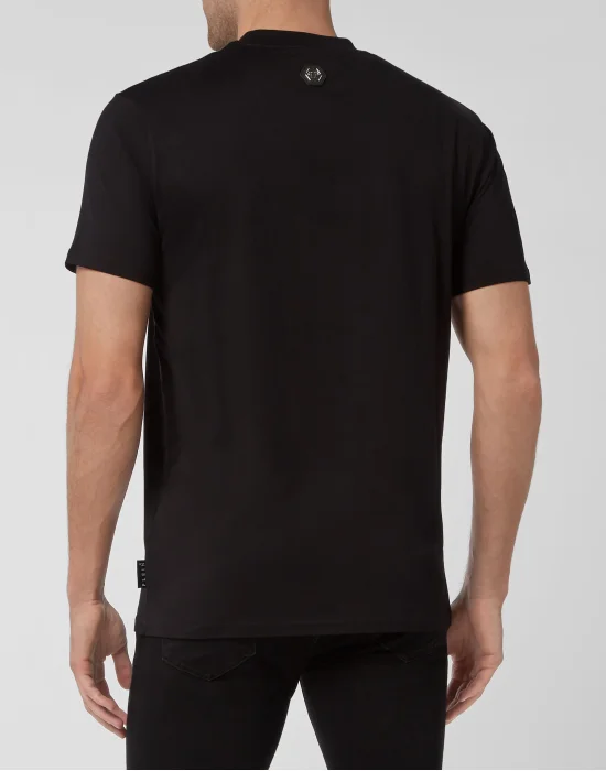 T-shirt Round Neck SS with Crystals