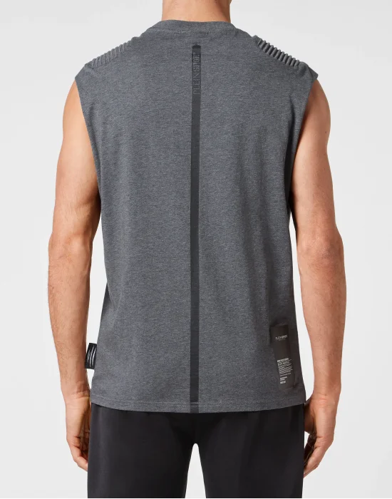 T-shirt Round Neck Sleeveless