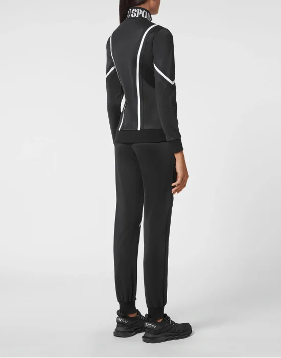 Jogging Set: Zip-up Jacket + pants Statement