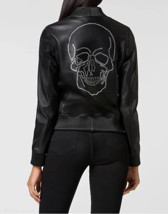Leather Bomber