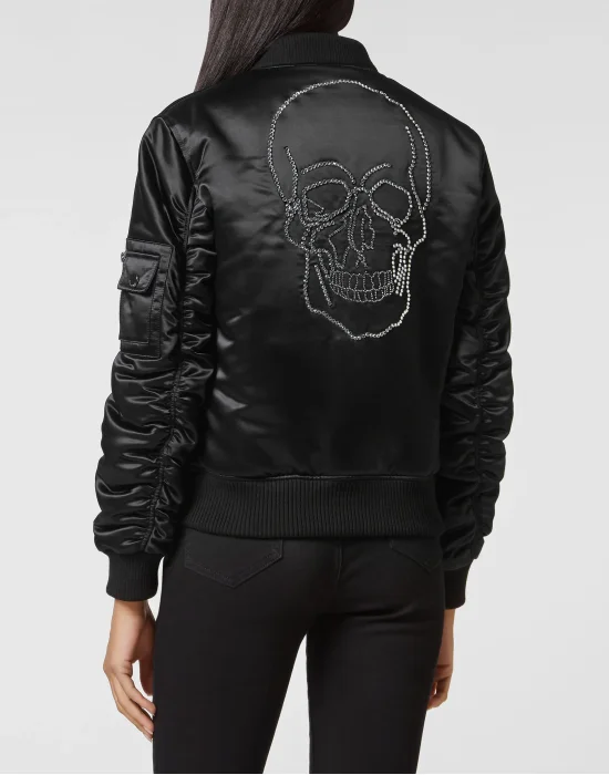 Nylon Bomber Oversize