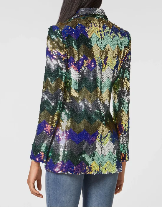Blazer Man Fit Paillettes