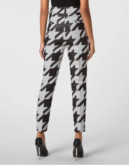 Tweed Office trousers Pied de poul