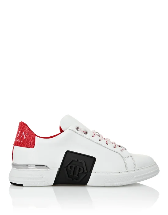 LO-TOP SNEAKERS PHANTOM KICK$ LEATHER HEXAGON