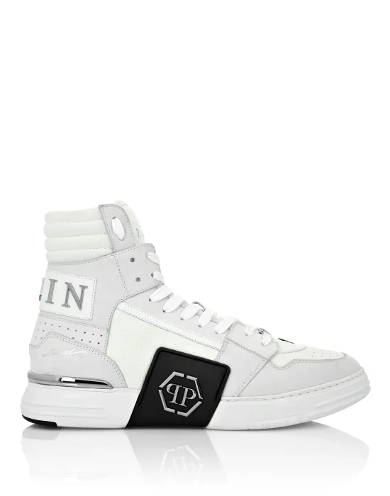 HI-TOP SNEAKERS PHANTOM KICK$ Platinum HEXAGON
