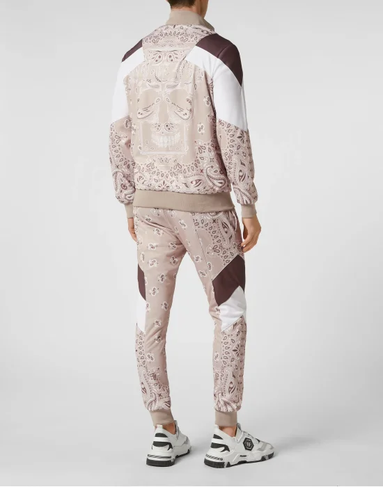 Jogging Tracksuit: Top/Trousers Paisley Foulard