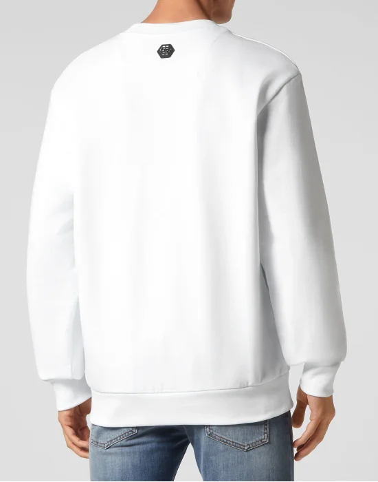 Sweatshirt LS Skull and Plein