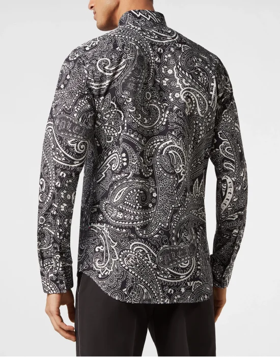 Shirt Sugar Daddy Cut LS Paisley