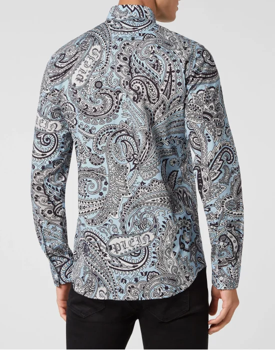 Shirt Sugar Daddy Cut LS Paisley