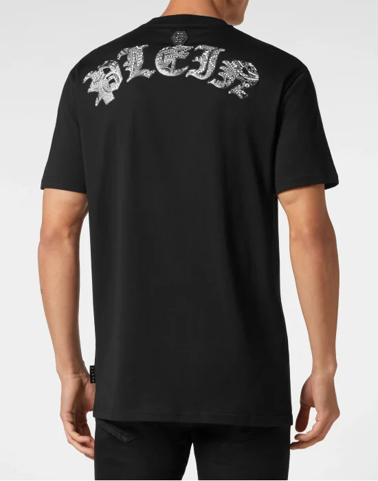 T-shirt Round Neck SS Paisley Teddy Bear