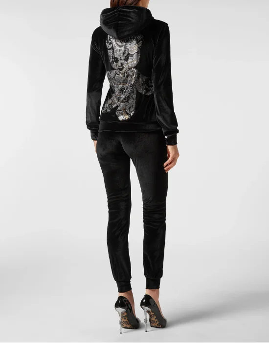 Jogging Tracksuit: Hoodie/Trousers Paisley Teddy Bear