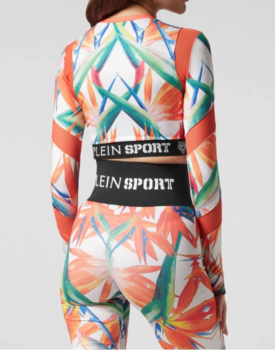 Jogging Crop Top LS