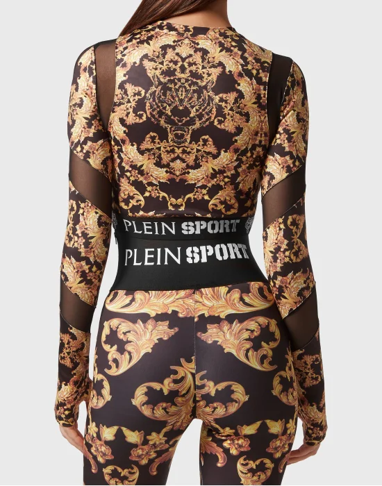 Jogging Crop Top LS Baroque
