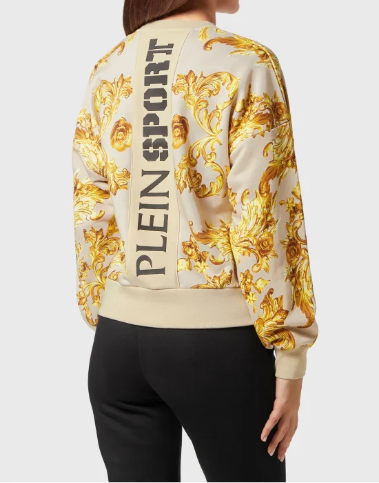Cropped Sweatshirt LS Baroque